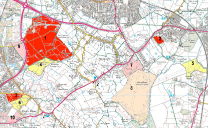 Cheshire East Local Plan Map March 2016