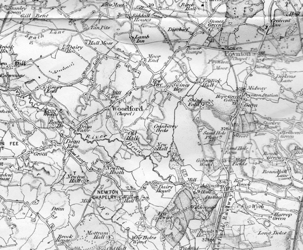 First OS Map of Woodford