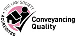 The Law Society Accredited Conveyancing Quality Mark small logo